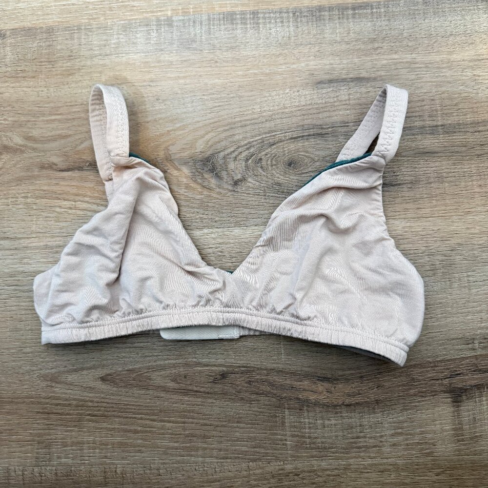 Huha Triagle Bra Beige  Mineral Breatheable  Wireless Comfort L